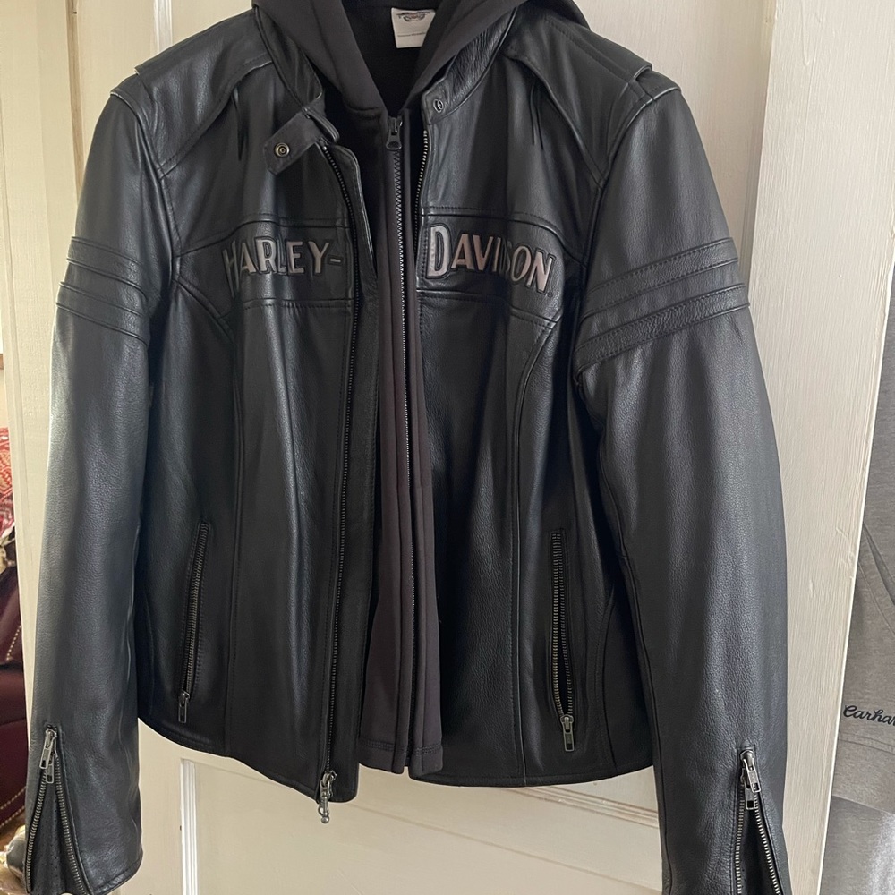 Leather Harley Davidson jacket